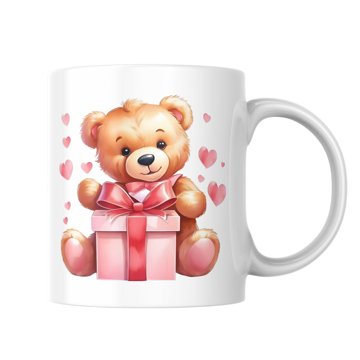 Ourson cadeau – Tasse en céramique 15 oz