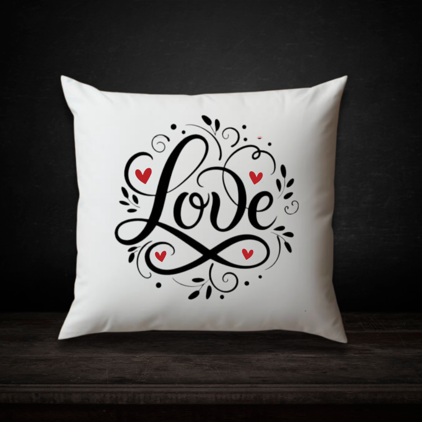 Coussin décoratif "Love" 