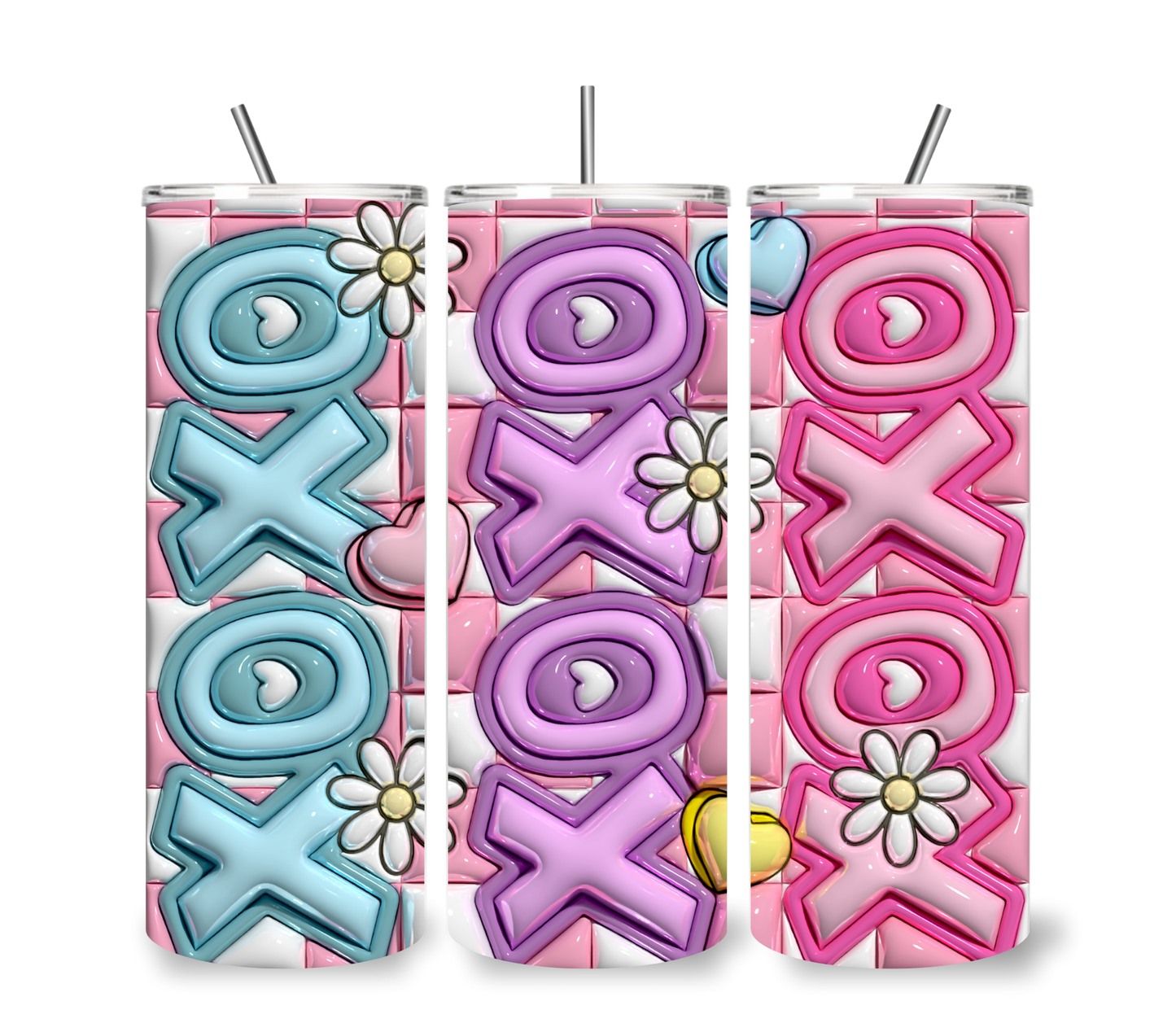 XO LOVE – 20oz SKINNY TUMBLER