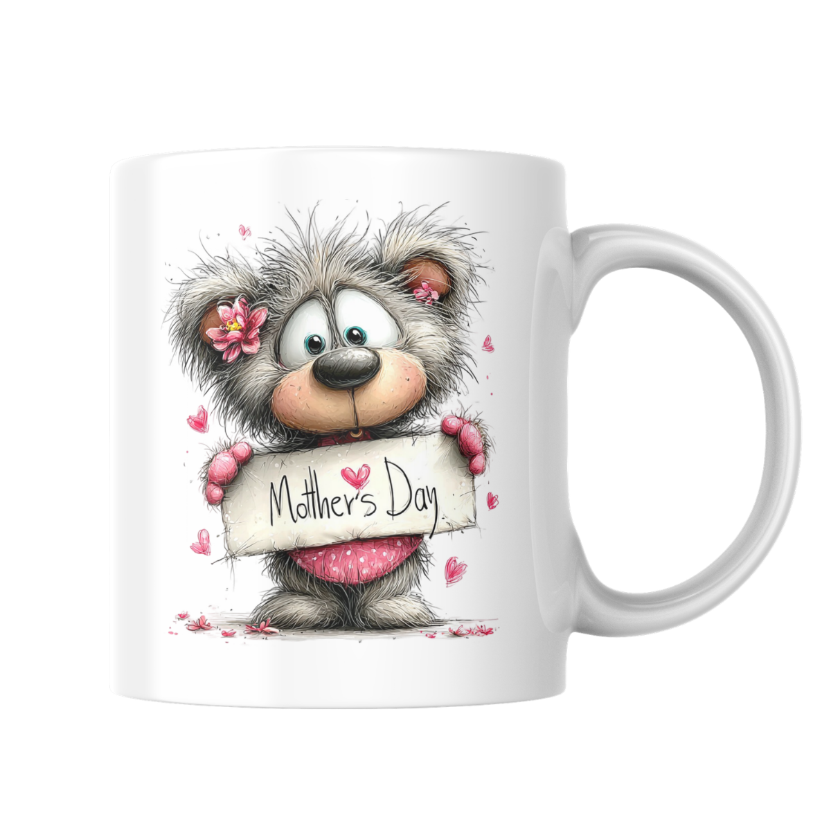 Tasse Fête des Mères Ours Mignon